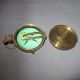 A 19th Century Victorian Circular Brass Compass With Vernier Other Antique Science Equip photo 1