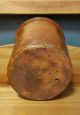 Rare Antique Primitive Pottery Redware Utensil Crock Jar Possibly From Galena Jars photo 6