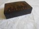Vintage Small French Hand Painted Wooden Candy Or Jewerly Box Boxes photo 9