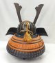 A888: Japanese Samurai Iron Helmet Kabuto Of Armor Imitated Highest Grade Yoroi Armor photo 7
