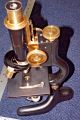 Antique Vintage 1915 Bausch & Lomb Jug Handle Brass Microscope Brass/cast Iron Microscopes & Lab Equipment photo 1