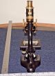 Antique Vintage 1915 Bausch & Lomb Jug Handle Brass Microscope Brass/cast Iron Microscopes & Lab Equipment photo 4