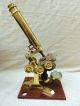A Brass Microscope By Negretti & Zambra Other Antique Science Equip photo 9