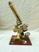 A Brass Microscope By Negretti & Zambra Other Antique Science Equip photo 1
