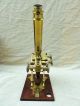 A Brass Microscope By Negretti & Zambra Other Antique Science Equip photo 7