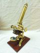A Brass Microscope By Negretti & Zambra Other Antique Science Equip photo 8