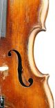 Very Old Antique German Violin,  Ready To Play String photo 6