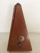 Antique Wooden Metronome De Maelzel Paris Paquet W/ Bell & Key,  Old Vintage Rare Other Antique Instruments photo 7