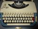 German Keller & Knappich Princess 300 Travel Typewriter With Blue / Ivory Color Typewriters photo 6