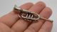 Vintage Solid Silver Handmade Trumpet Miniature - Stamped - Made In Italy Miniatures photo 3