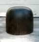 Vintage Gentleman ' S Fedora Hat Wooden Form Mold Millinery Hatmaker ' S Stand Industrial Molds photo 1