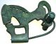 Roman Bronze Zoomorphic Brooch Fibula Horse Roman photo 2