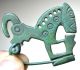 Roman Bronze Zoomorphic Brooch Fibula Horse Roman photo 4