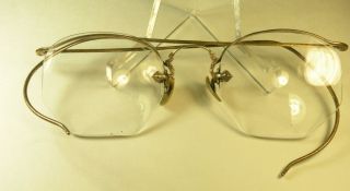 Antique 1/10th 12k Gold Fill Arcway Eyeglasses Need Some Tlc photo