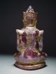 Antique Phra Hin ' Kru Hod ' Quartz Crystal Meditating Crowned Buddha Relic 14/15c Statues photo 2