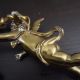 Solid Bronze Brass Cherub Angel Putti Pendant Lamps Chandelier Tlc Chandeliers, Fixtures, Sconces photo 5
