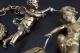 Solid Bronze Brass Cherub Angel Putti Pendant Lamps Chandelier Tlc Chandeliers, Fixtures, Sconces photo 6