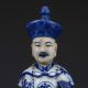 Chinese Blue And White Handwork Character Statue G269 Other Antique Chinese Statues photo 1