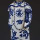 Chinese Blue And White Handwork Character Statue G269 Other Antique Chinese Statues photo 2
