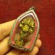 Lord Ganesh Stand Pikanet Hindu God Ohm Amulet Luck Rich Charm Success Protect Amulets photo 4