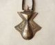 Vintage African Tuareg Tribal Necklace With Etched Silver Amulet Pendant Jewelry photo 1
