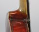 Antique Circa 1900 Figured Maple,  Mop Purfling & Tuning Keys 4/4 Violin Nr String photo 11