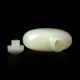 Chinese Hetian Jade Hand - Painted White Snuff Bottle Snuff Bottles photo 5