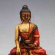 Vintage Antique Gudiao Hand - Carved Tibetan Buddhist Statues - Bhaiṣajyagu X0234 Other Antique Chinese Statues photo 1