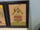 3 Repro Primitive Country Signs Family Forever Welcome Rooster Barn Quilt Primitives photo 4