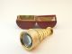 C1820,  Antique Early 19thc Georgian Miniature 8 Draw Spyglass Pocket Telescope Other Antique Science Equip photo 5