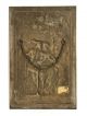Antique Cast Iron Bronzed Finish Man Courting Woman Plaque Fireplace Cover Fireplaces & Mantels photo 9