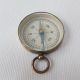 Antique Vintage Stesco Brass Pocket Compass,  Germany C.  1940s Other Antique Science Equip photo 9