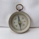 Antique Vintage Stesco Brass Pocket Compass,  Germany C.  1940s Other Antique Science Equip photo 3
