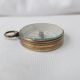 Antique Vintage Stesco Brass Pocket Compass,  Germany C.  1940s Other Antique Science Equip photo 4