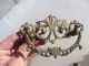 French Brass Drawer Handles Pulls Antique Hardware Rococo Baroque Gilt Old X4 Door Knobs & Handles photo 9