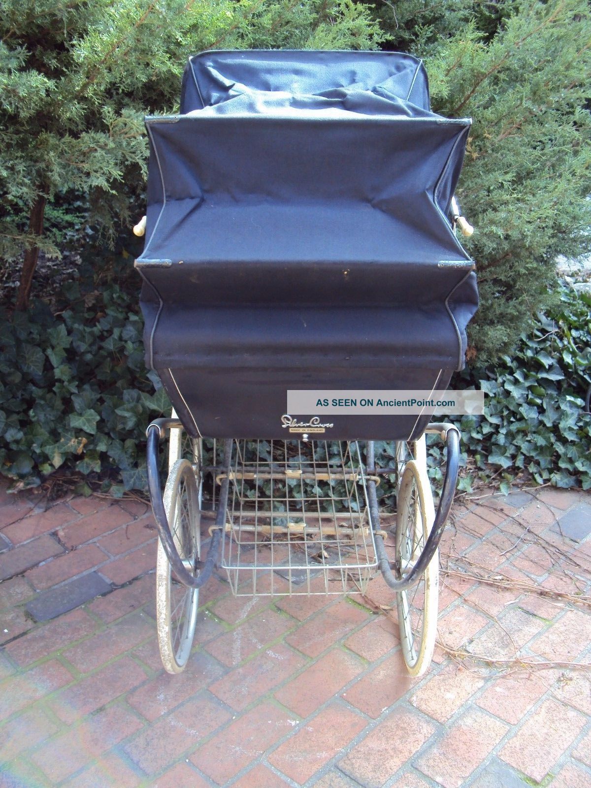 Vintage Silver Cross Baby Carriage Pram England