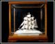 Japanese Sterling Silver 985 Treasure Ship Sailing Ship Yacht Rare Model Ships photo 1