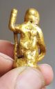 Ancient Gold Roman Hercules Statue Roman photo 1