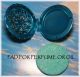 Silver Mermaid Sea Teal Glass Modern Filigree Brass Perfume Locket Studio Button Buttons photo 2