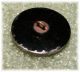 Antique Black Glass Fancy Spider Web Lacy Silver Luster Button Buttons photo 2