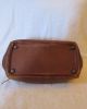 Vintage / Antique Brown Leather Doctors Bag Clasp,  Lock; 13 