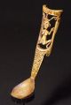 Bone Spoon With Hermaphroditic Figure Pacific Islands & Oceania photo 2