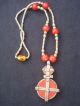 Old African Ethiopian Christian Necklace Late Nineteenth,  Early 20th Century Jewelry photo 1