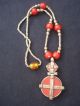 Old African Ethiopian Christian Necklace Late Nineteenth,  Early 20th Century Jewelry photo 2