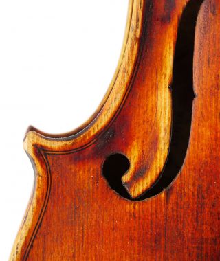 Rare,  Antique Paul Bailly 4/4 Old Master Violin With Expert Document - Playable photo