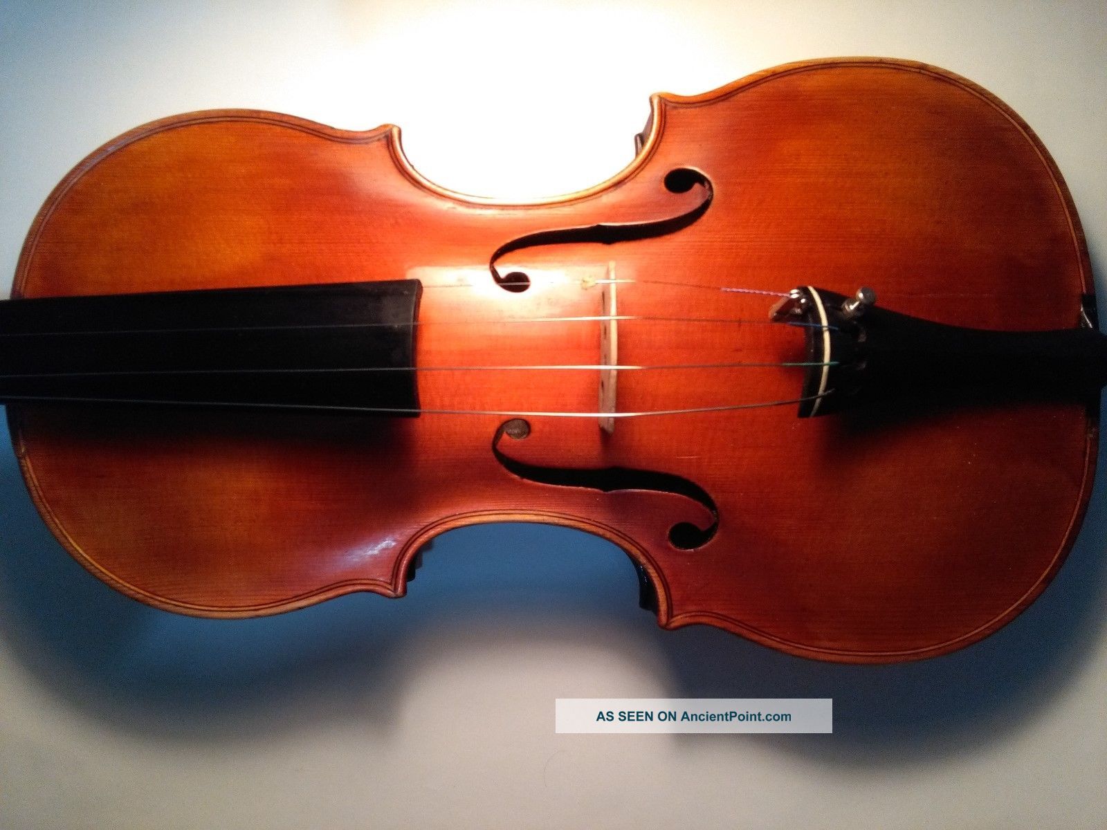 Rare Old Italian Violin - Simone Fernando Sacconi 1923 String photo