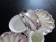 Victorian Sheffield Silver Plate Hors D ' Oeuvres Scallop`shells Serving Dish Platters & Trays photo 1