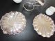 Victorian Sheffield Silver Plate Hors D ' Oeuvres Scallop`shells Serving Dish Platters & Trays photo 2