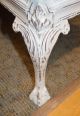 Vintage Carved Shabby Romantic Ball & Claw Acccent Chair Post-1950 photo 5