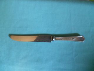 Vintage Rogers Silverplate Dinner Knife Hh Long French Blade La Touraine 1920 photo